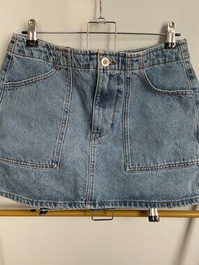 Zara Denim Mini Skirt